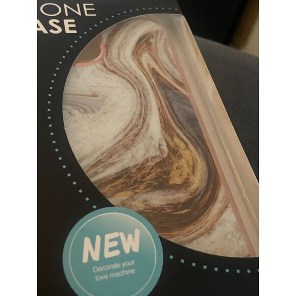 iphone 13 protective case New marble earth tone & Gold NEW - Picture 5 of 6